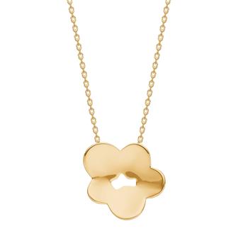 Forgyldt sølv halskæde BLOOM52, fra Nordahl