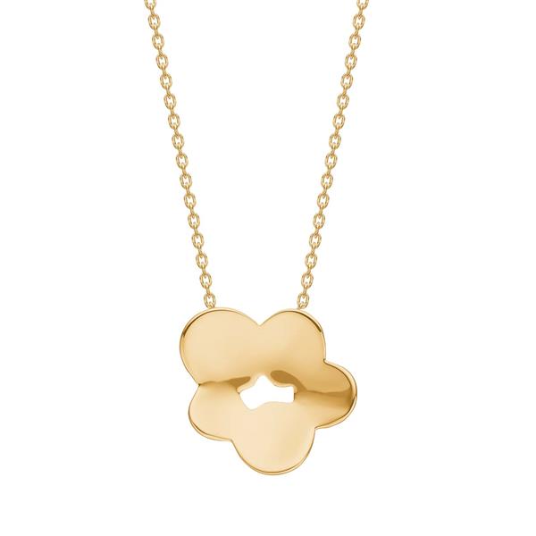 Forgyldt sølv halskæde BLOOM52, fra Nordahl