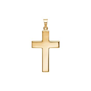 14kt. guld kors 24x16, fra Siersbøl