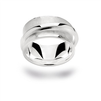 Sterling sølv Ring mat/blank