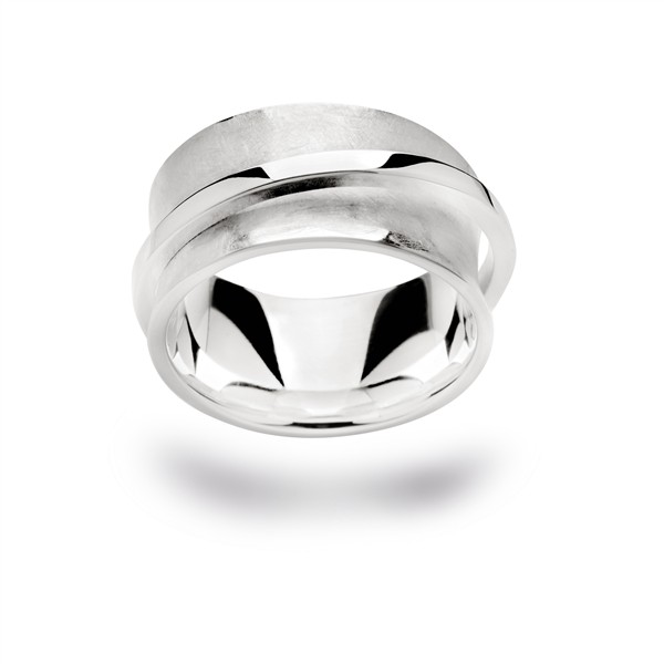 Sterling sølv Ring mat/blank