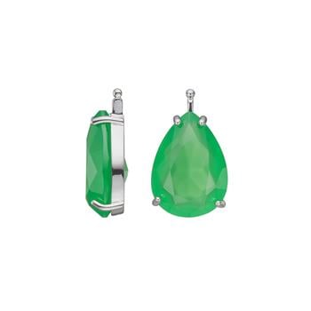 Glas facet m/rh sølv, fra Heinzendorff