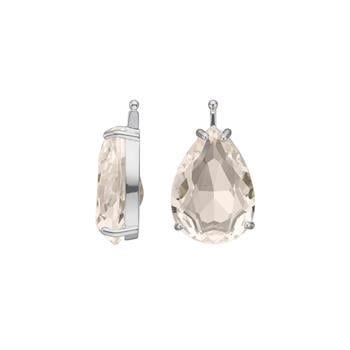 Glas facet m/rh sølv, fra Heinzendorff