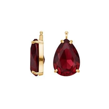 Glas facet m/fg sølv, fra Heinzendorff