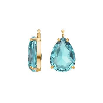 Glas facet m/fg sølv, fra Heinzendorff