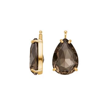 Glas facet m/fg sølv, fra Heinzendorff