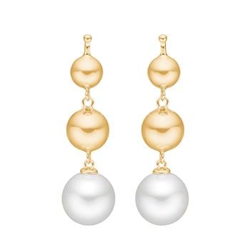 Forg. sølv system-vedhæng m. perle, fra Heinzendorff