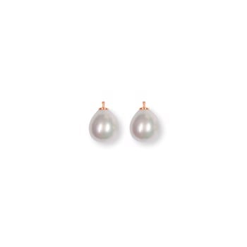 Mallorca perle dråbe farve07 m/rfg sølv - par, fra Heinzendorff