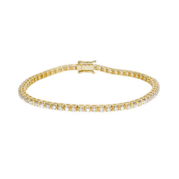 Tennis Armbånd 14 kt. guld 0,99 ct. TW/V, fra Aagaard