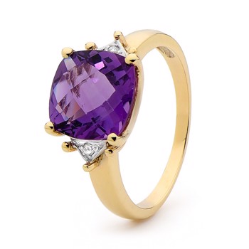 Ring med ædelsten, fra Bee
