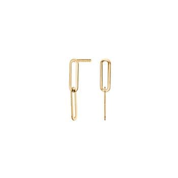 8kt. guldørehængere, fra Siersbøl