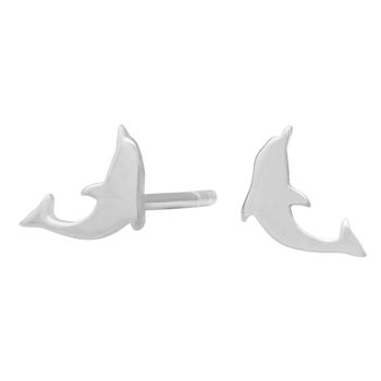 Rhod. sølvørestikker delfin, fra Noa Kids