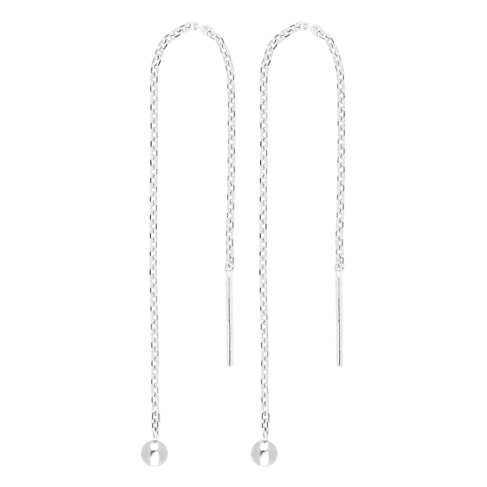 Rhod. sølvørekæde, fra Siersbøl