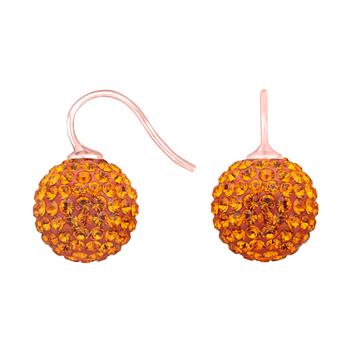 Rosaforg. sølvøreh. pavékugle m/Krg farve68, fra Heinzendorff