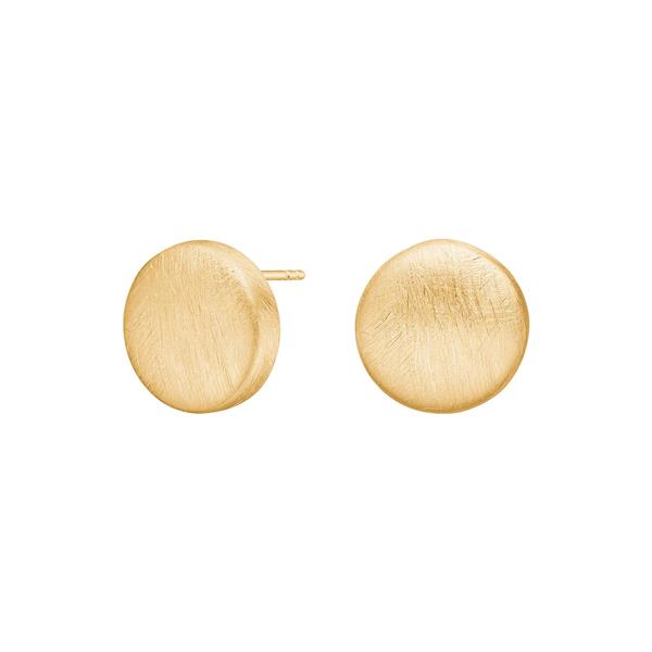 Forg. sølv mat system-ørestikker Ann 14x14mm, fra Heinzendorff