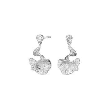 Rhodineret sølv ørehængere SELMANOR, fra Joanli Nor