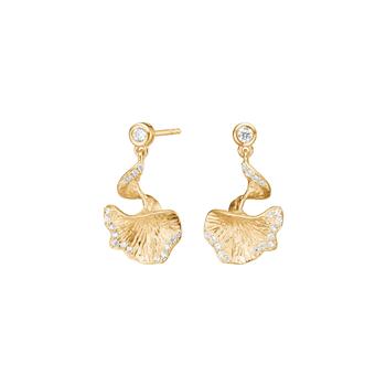 Forgyldt sølv ørehængere SELMANOR, fra Joanli Nor