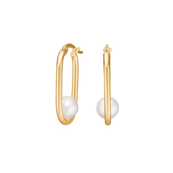 8kt. guldcreoler m/fvkp., fra Siersbøl