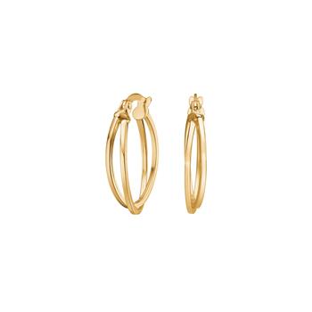 8kt. guldcreoler, fra Siersbøl