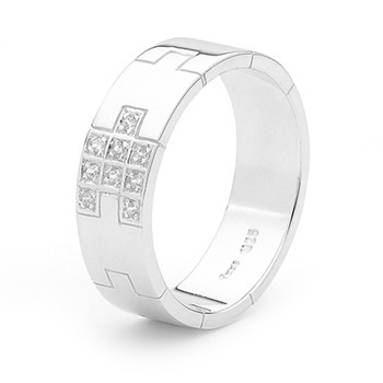 Sterling sølv herrering, fra Bee