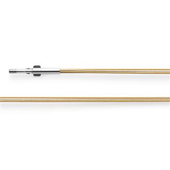 925/-Tonda Flexible, rho., 5-række, tofarvet, 42cm, fra Bastian Inverun