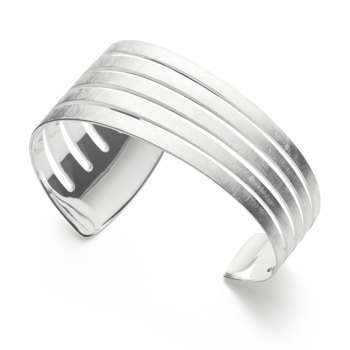 Sterling sølv Armring børstet