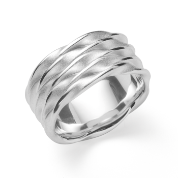 Sterling sølv Ring specielt struktureret