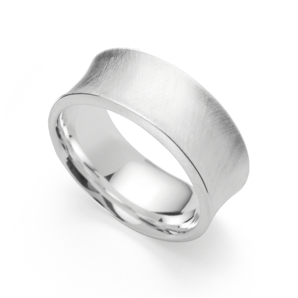 925/- Ring, rho. børstet, fra Bastian Inverun