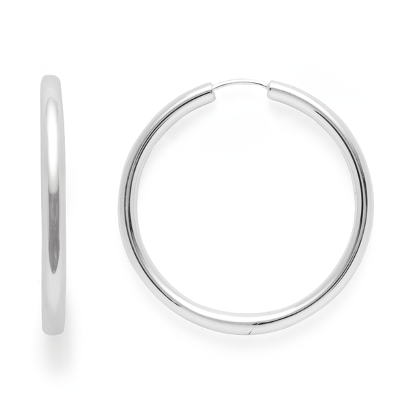 Sterling sølv creol blank