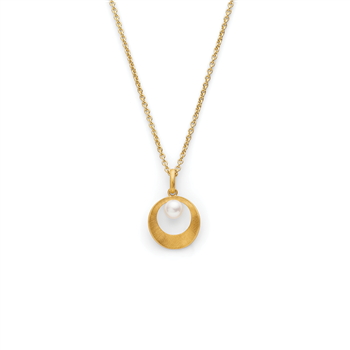 925/vedhæng,fg.,mat,ferskv.perle 0,83ct, fra Bastian Inverun