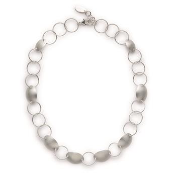 925/- Collier, mat, 47 + 3 cm, fra Bastian Inverun