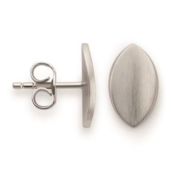 925/- Ørestikker, rhodineret, matte, fra Bastian Inverun