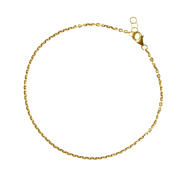 18kt Halskæde 45 cm, fra San - Links of Joy