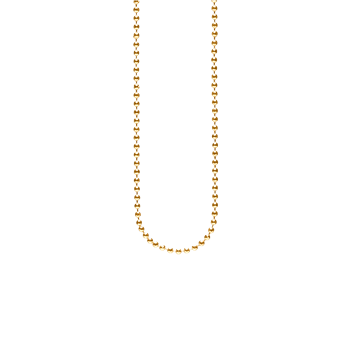 Sølv forg. collie kugle facet 1,8mm 60cm, fra aagaard