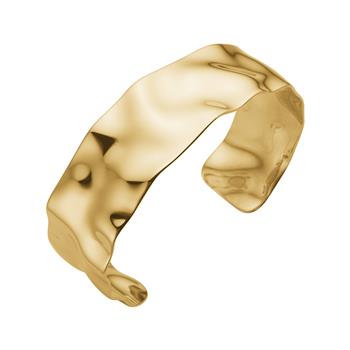 Armring stål IP gold ONDA, fra Nordahl