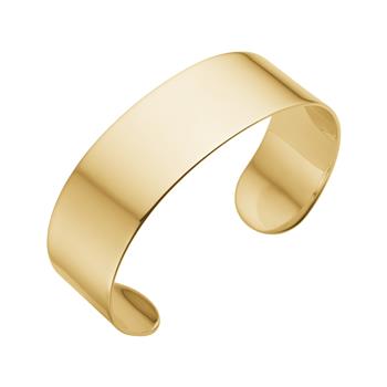 Armring stål IP gold CALMA, fra Nordahl