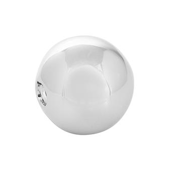 SHAPE Sølv rhod. kuglelås 18mm, fra Siersbøl Shape