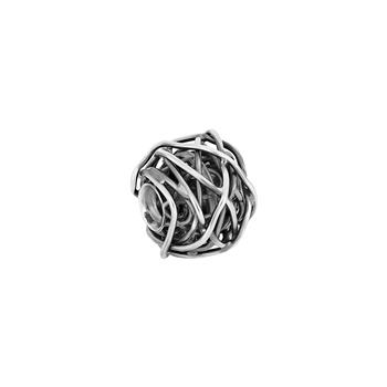 SHAPE Sølv oxideret tråd kugle 13mm, fra Siersbøl Shape