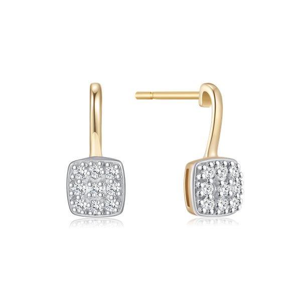 Guld ørestikker, fra Støvring Design