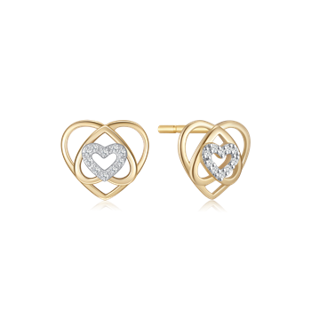 Guld ørestikker, fra Støvring Design