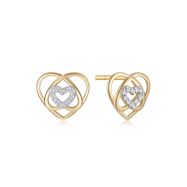 Guld ørestikker, fra Støvring Design