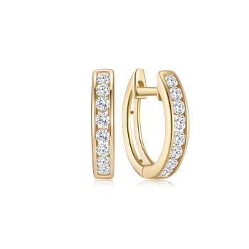 Guld ørestikker, fra Støvring Design