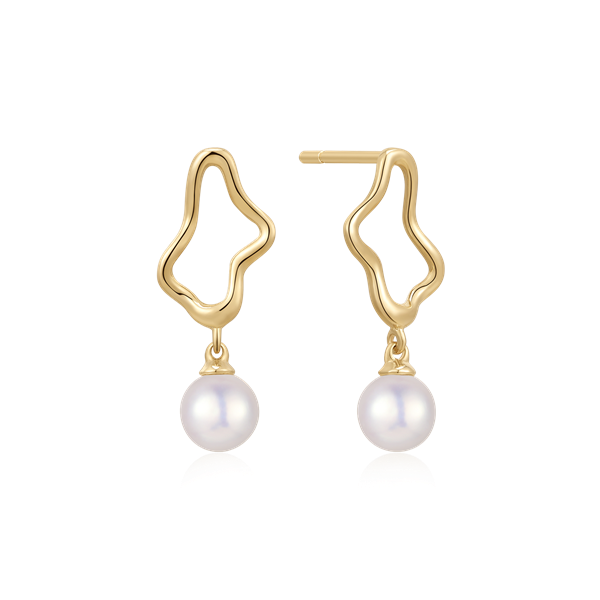 Guld ørestikker, fra Støvring Design