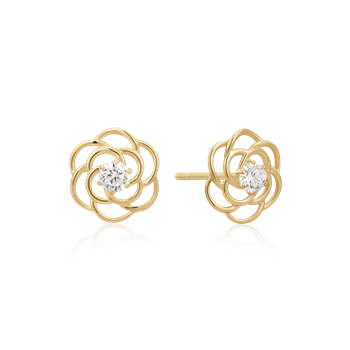 Guld ørestikker, fra Støvring Design