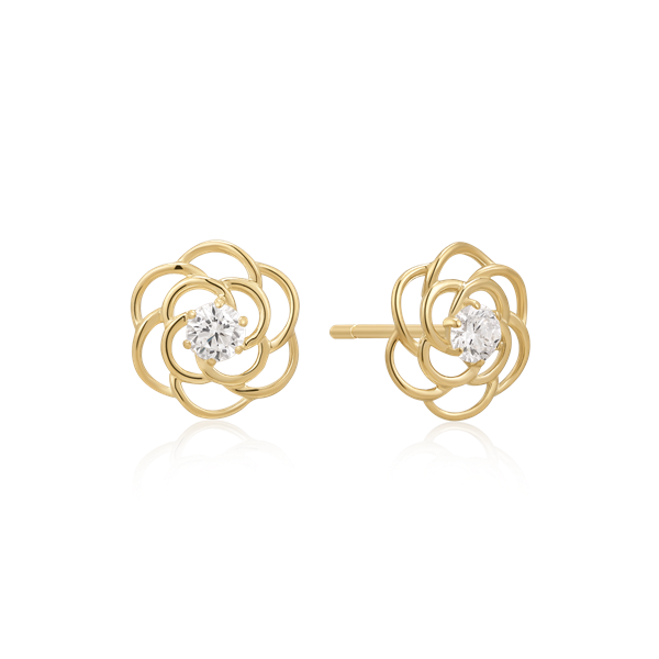 Guld ørestikker, fra Støvring Design