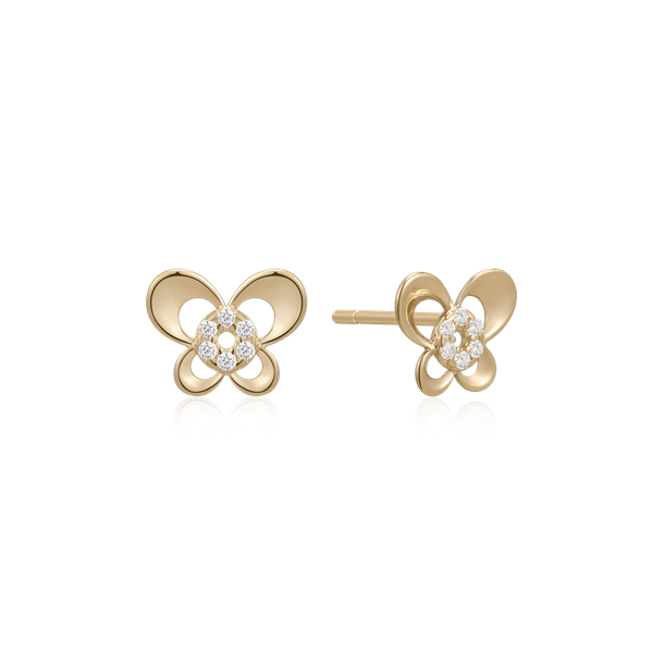 Guld ørestikker, fra Støvring Design