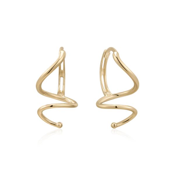 Guld ørestikker, fra Støvring Design