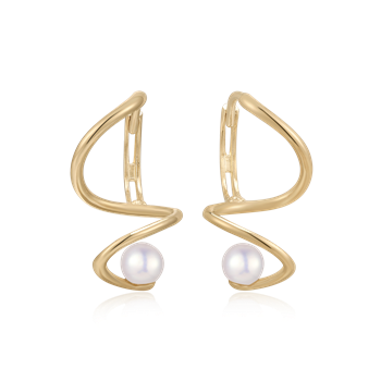 Guld ørestikker, fra Støvring Design