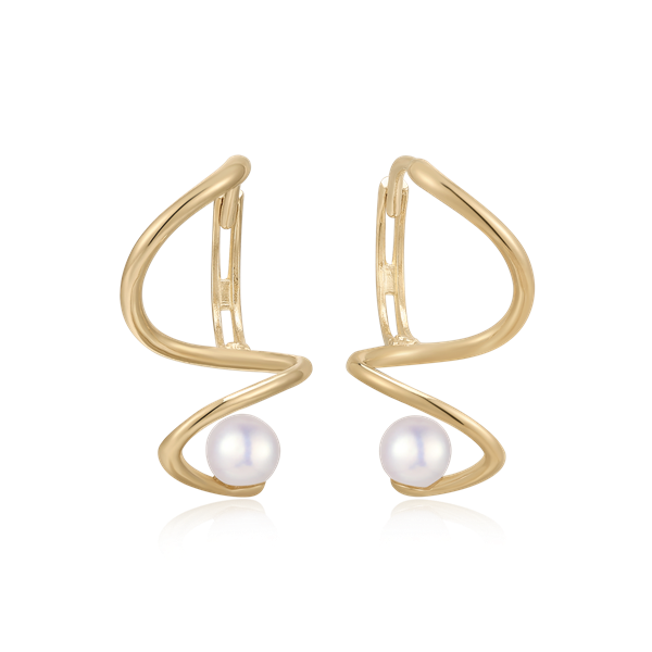 Guld ørestikker, fra Støvring Design