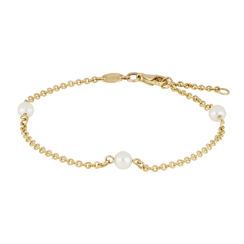 8kt. ankelkæde m. fvkp, fra Siersbøl